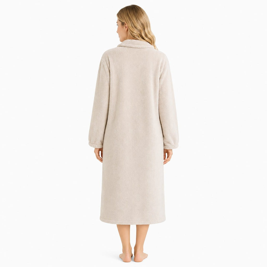 Robe de Chambre Femme Flanelle Longue