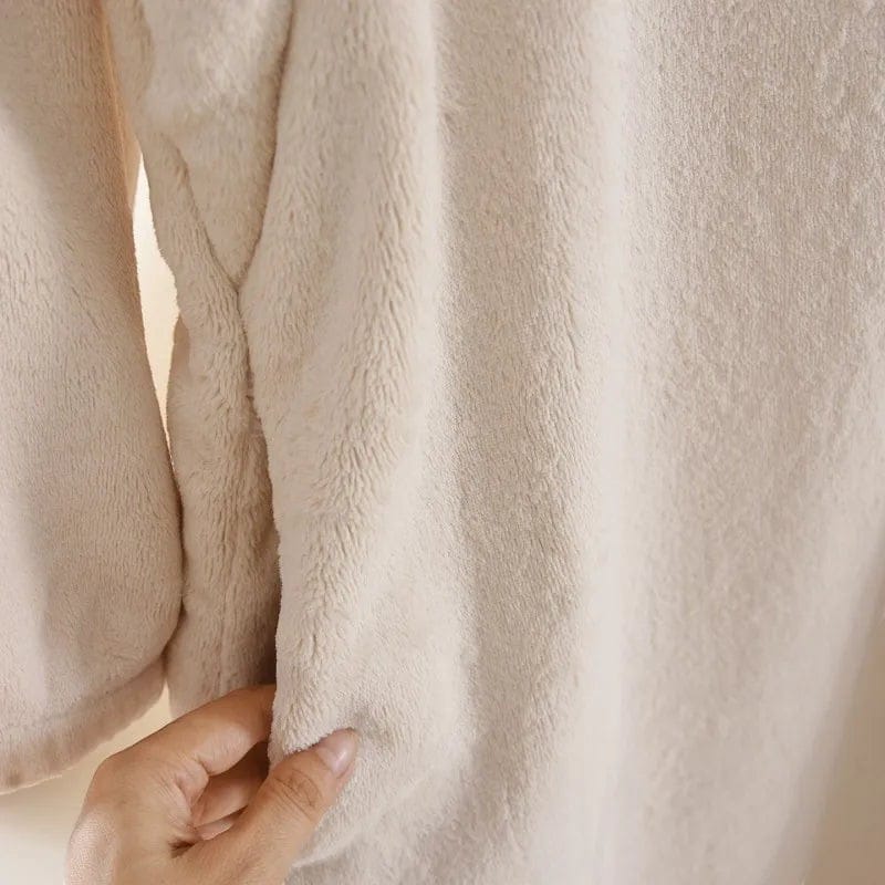 Robe de Chambre Femme Flanelle Longue