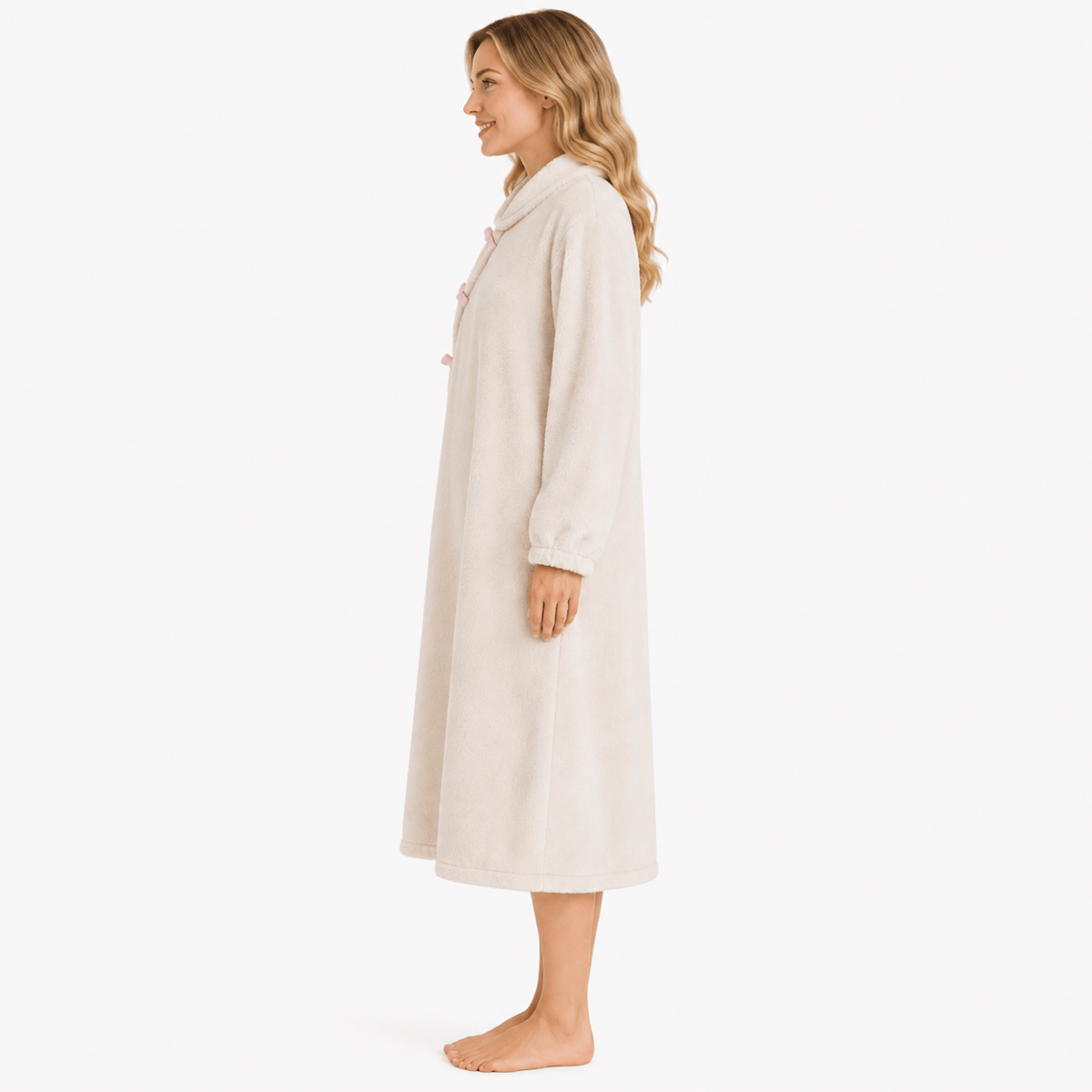 Robe de Chambre Femme Flanelle Longue