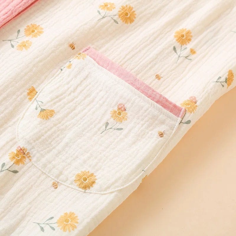 Robe de Chambre Femme Gaze Double Épaisseur