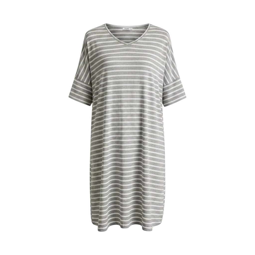 Robe de Chambre Femme Léger Rayée