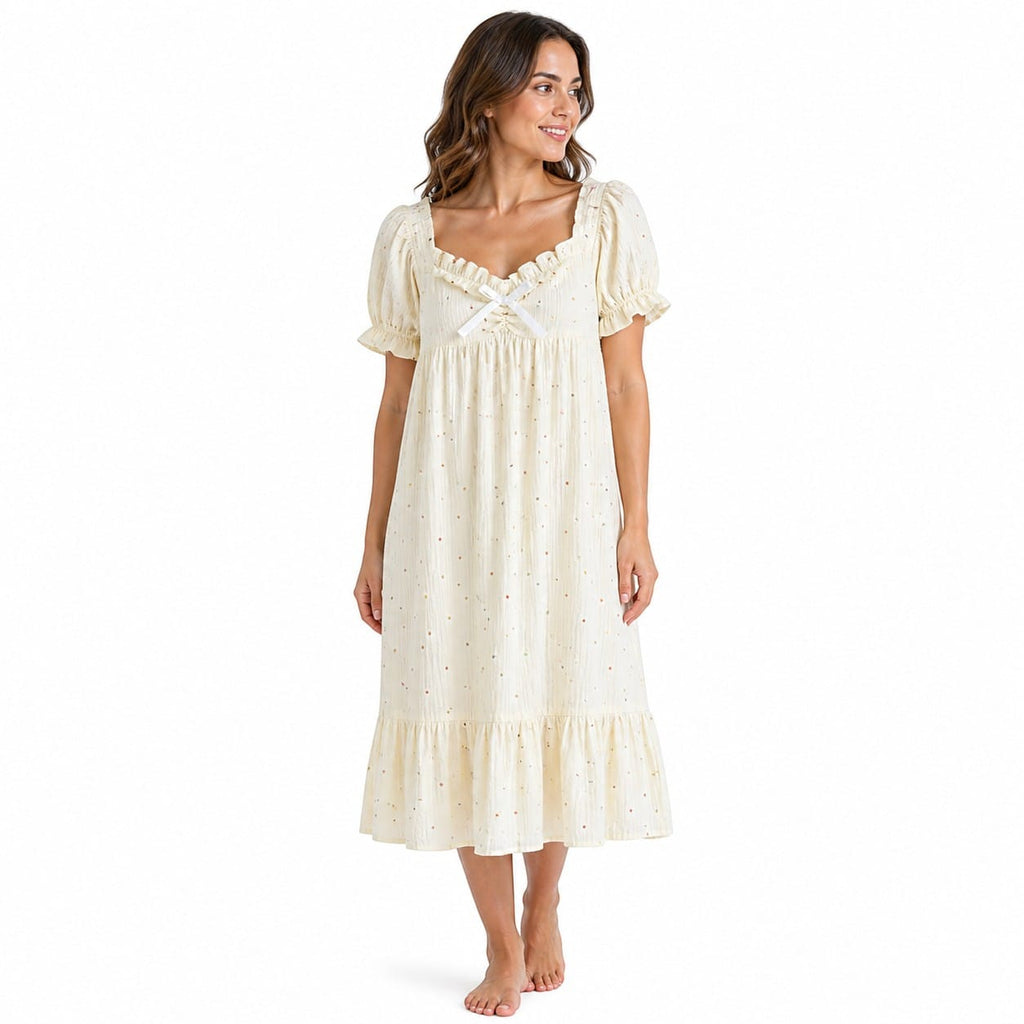 Robe de Chambre Femme Longue Avec Coques