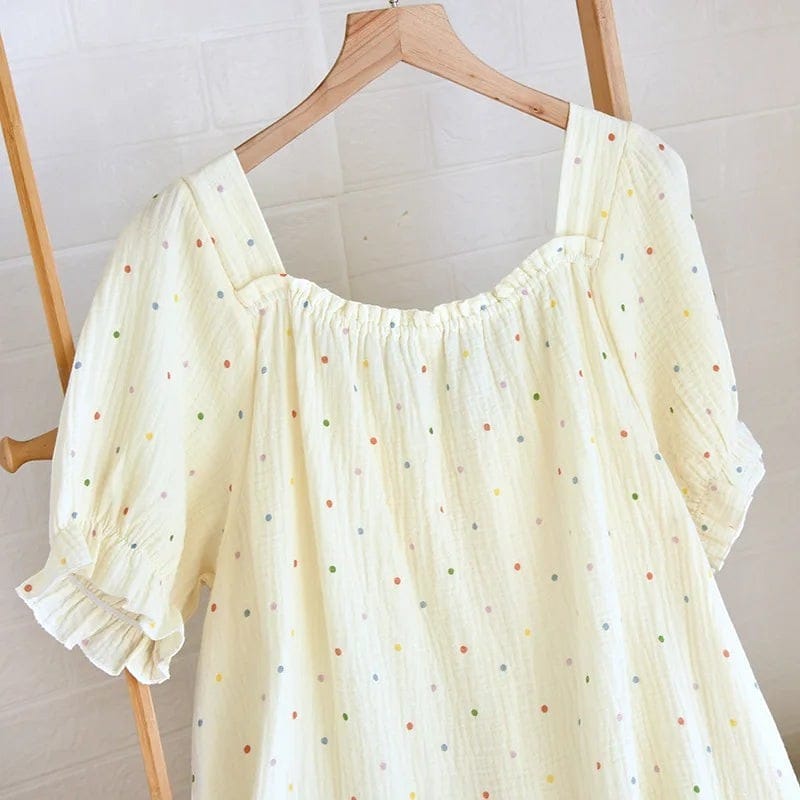 Robe de Chambre Femme Longue Avec Coques