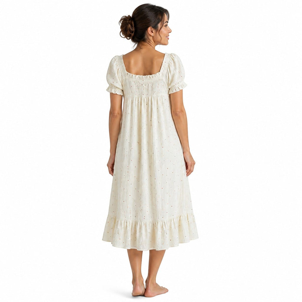 Robe de Chambre Femme Longue Avec Coques