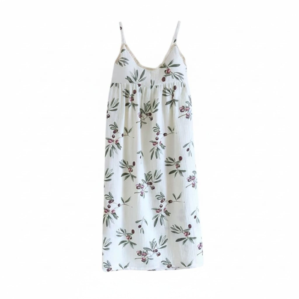 Robe de Chambre Femme Longue Bretelles Fines