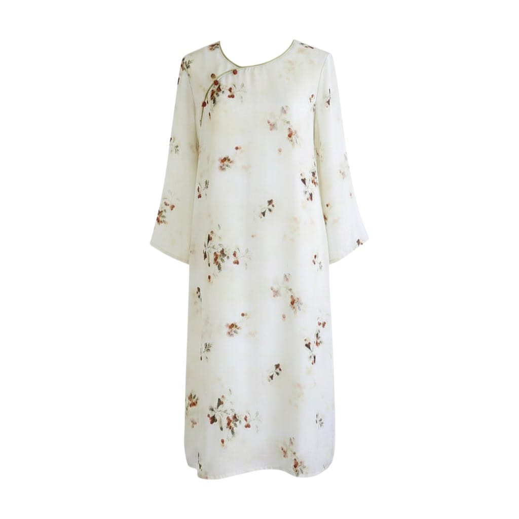 Robe de Chambre Femme Longue Imprimé Style Ethnique