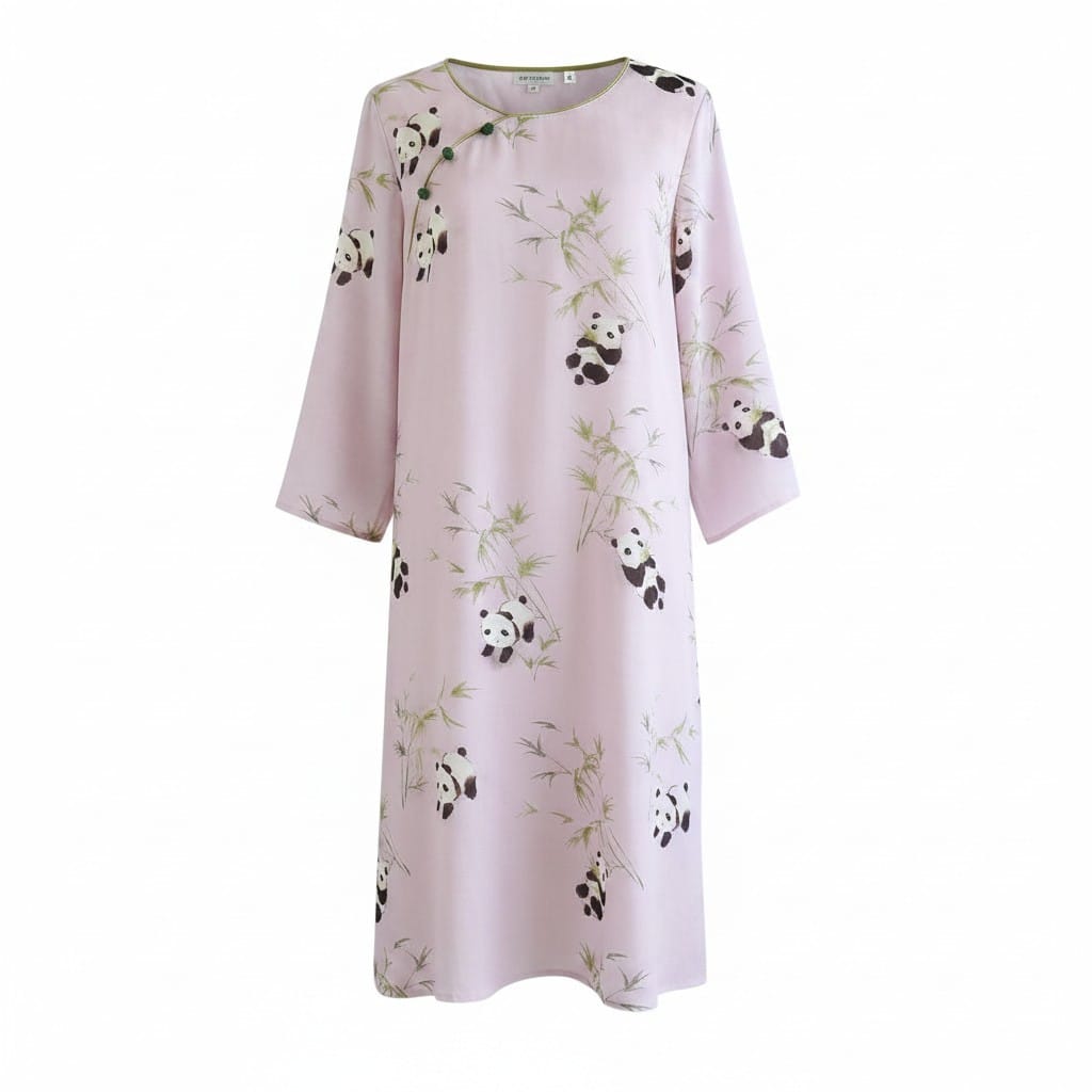 Robe de Chambre Femme Longue Imprimé Style Ethnique