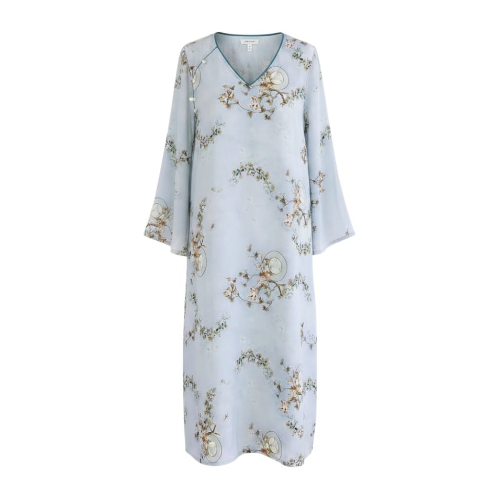 Robe de Chambre Femme Longue Imprimé Style Ethnique