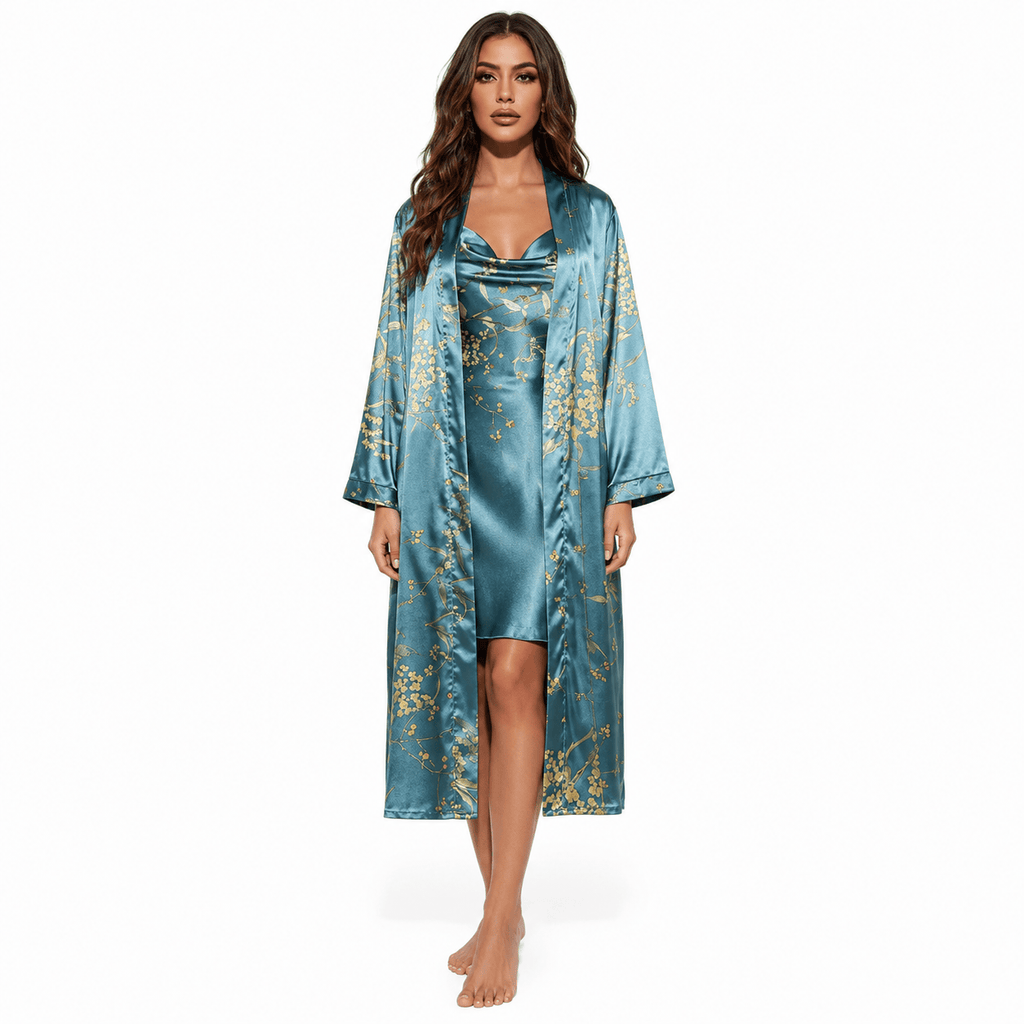 Robe de Chambre Femme Luxe Satin
