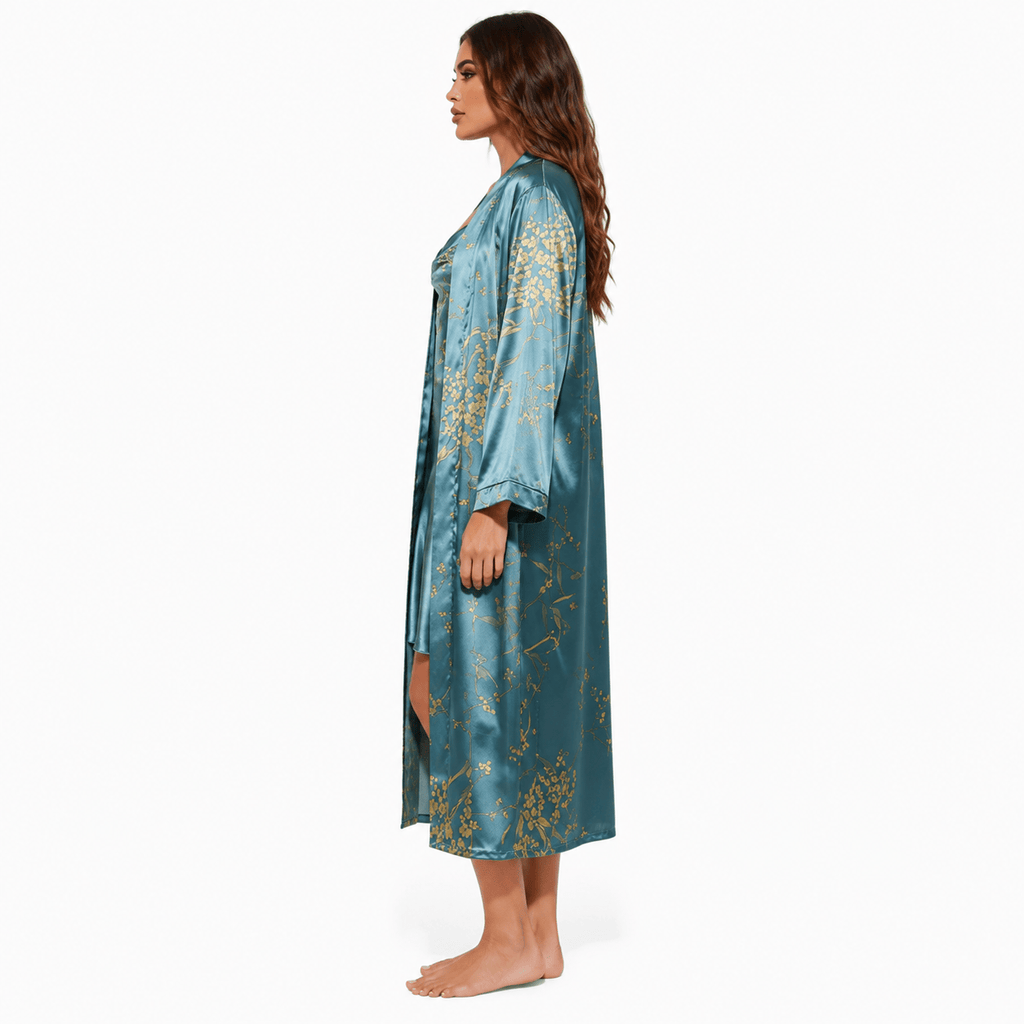 Robe de Chambre Femme Luxe Satin
