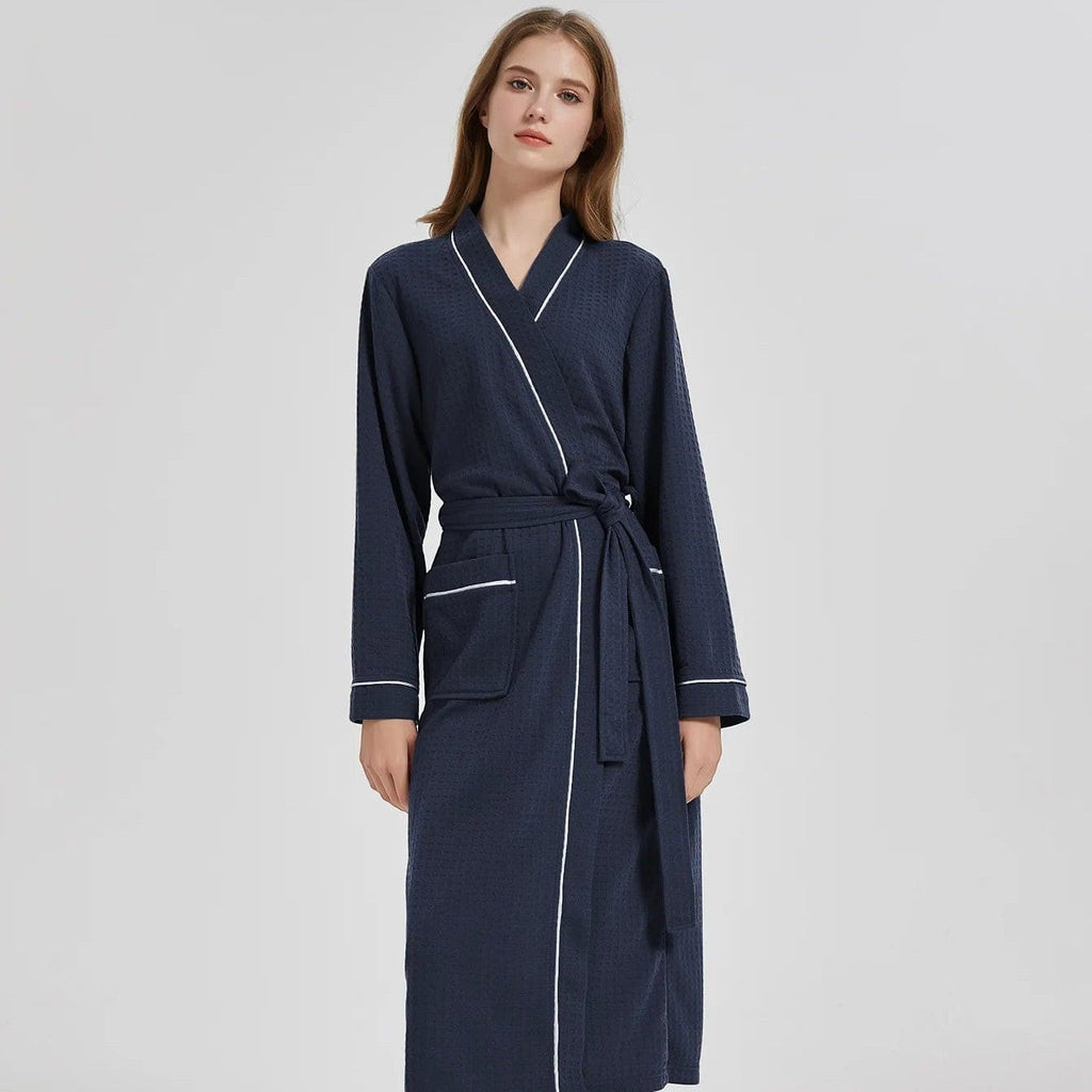 Robe de Chambre Femme Nid d’Abeille