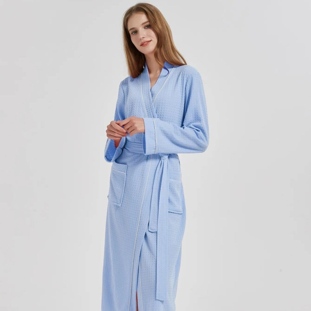 Robe de Chambre Femme Nid d’Abeille