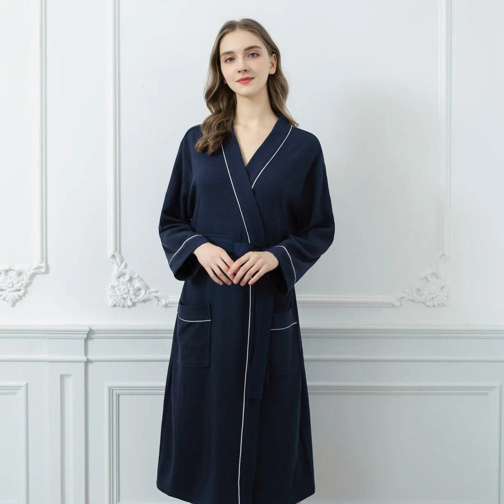 Robe de Chambre Femme Nid d’Abeille