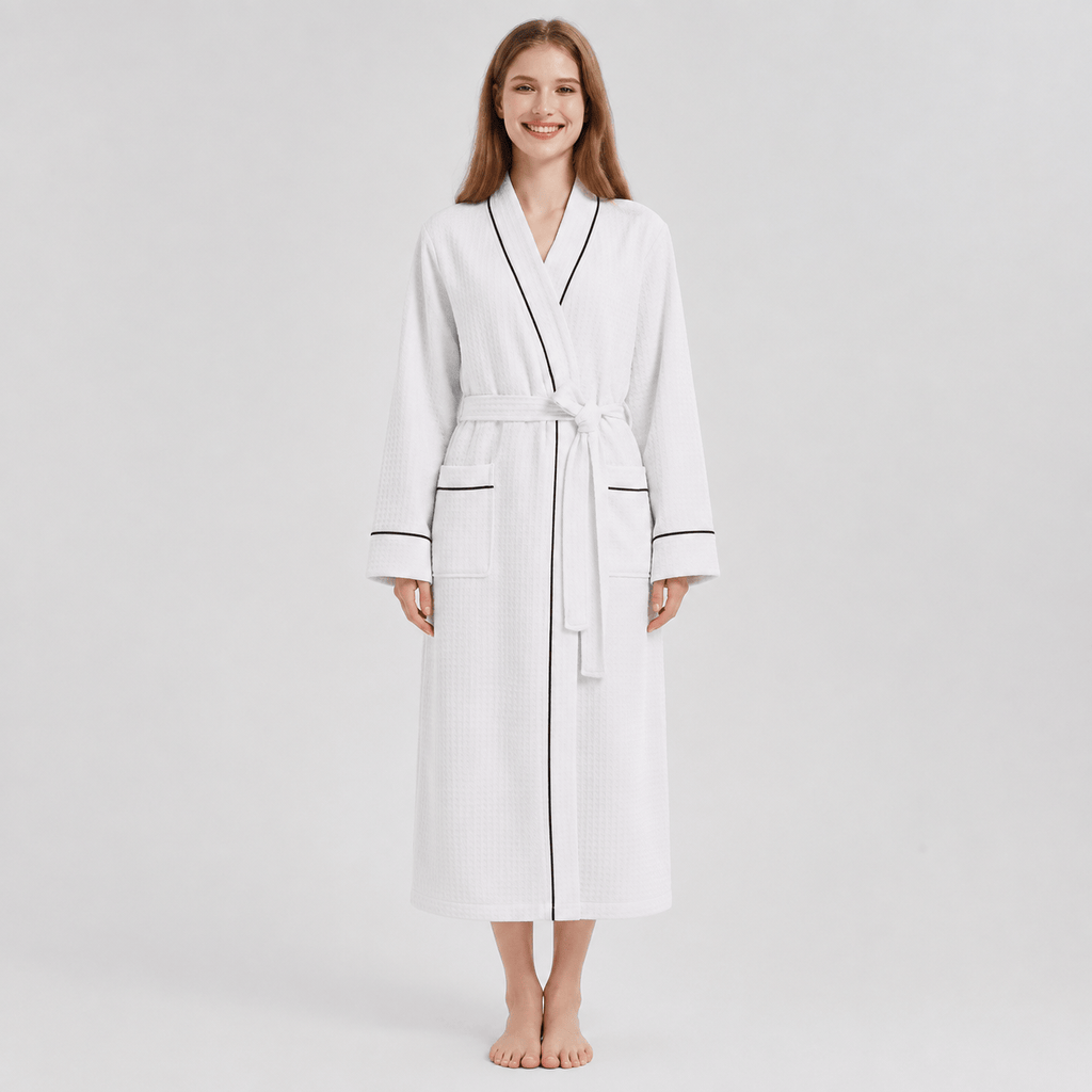 Robe de Chambre Femme Nid d’Abeille