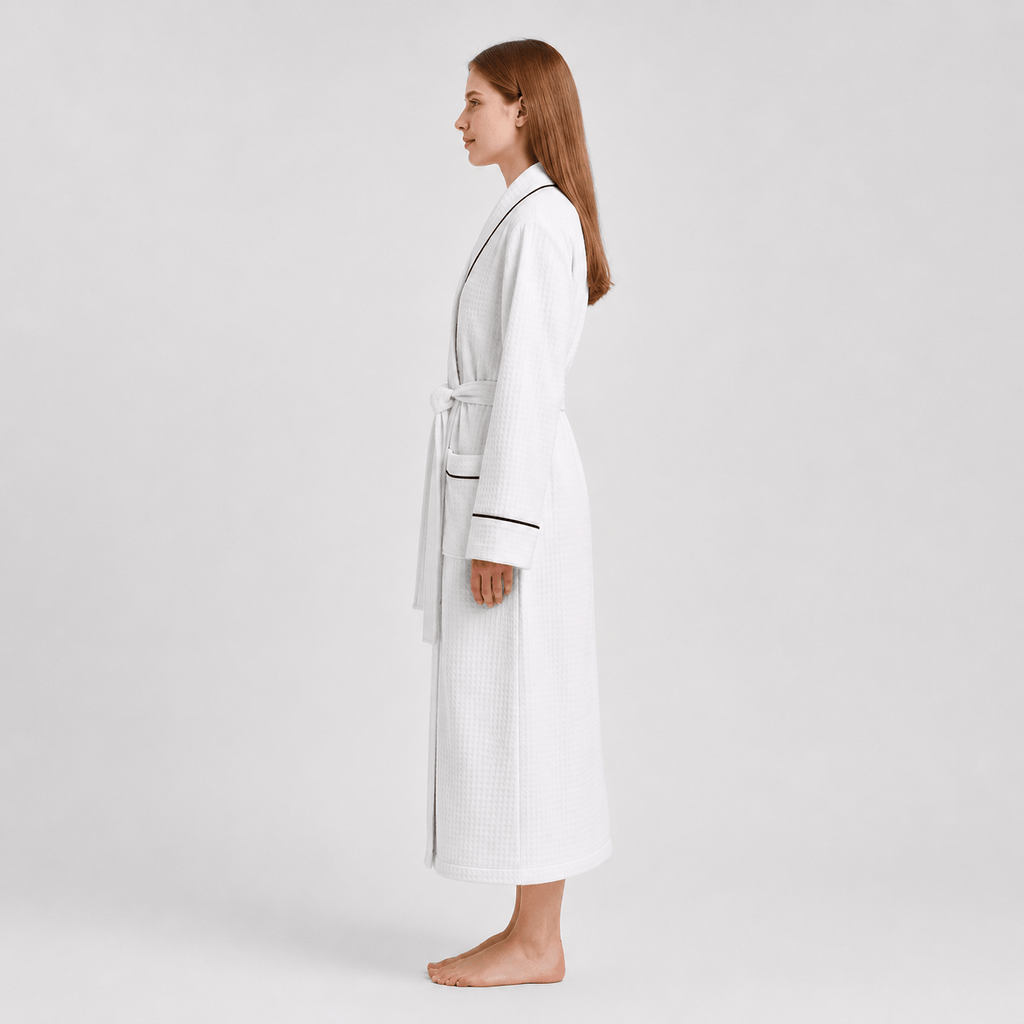 Robe de Chambre Femme Nid d’Abeille