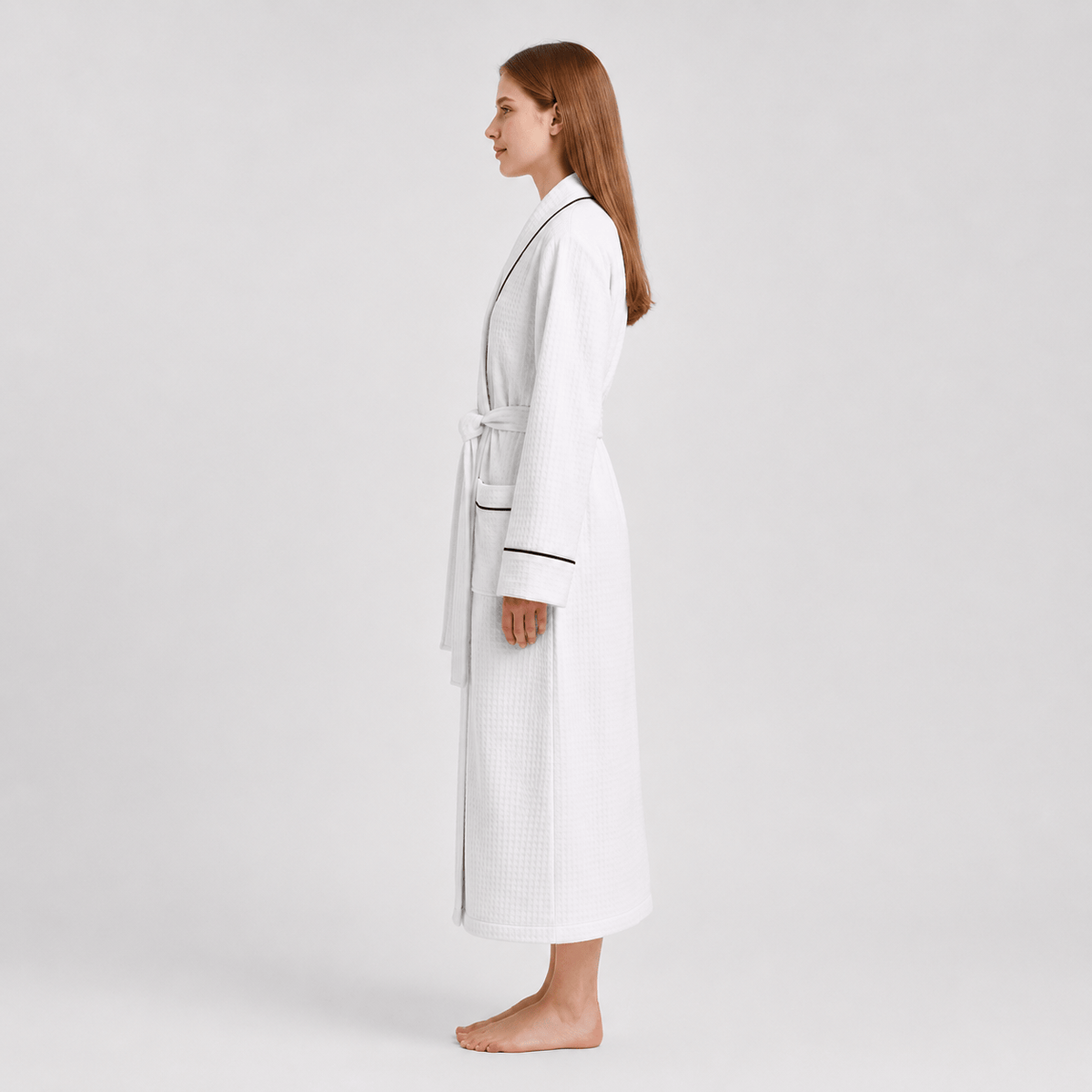 Robe de Chambre Femme Nid d’Abeille