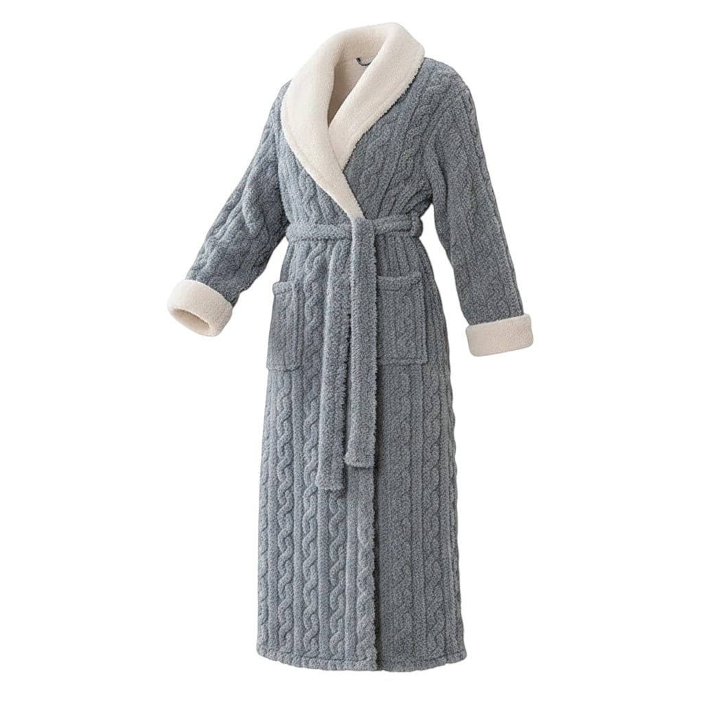 Robe de Chambre Femme Polaire Cocooning