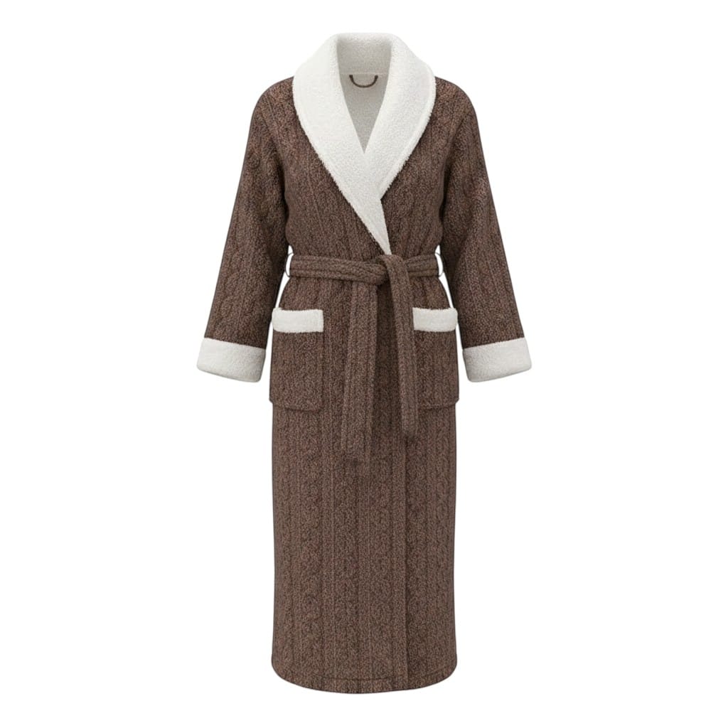 Robe de Chambre Femme Polaire Cocooning