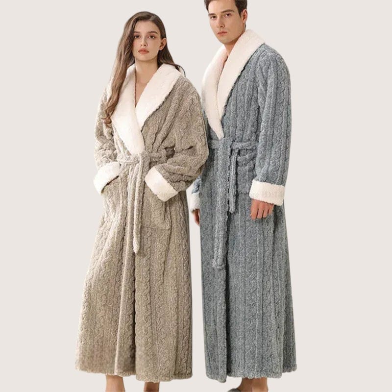 Robe de Chambre Femme Polaire Cocooning