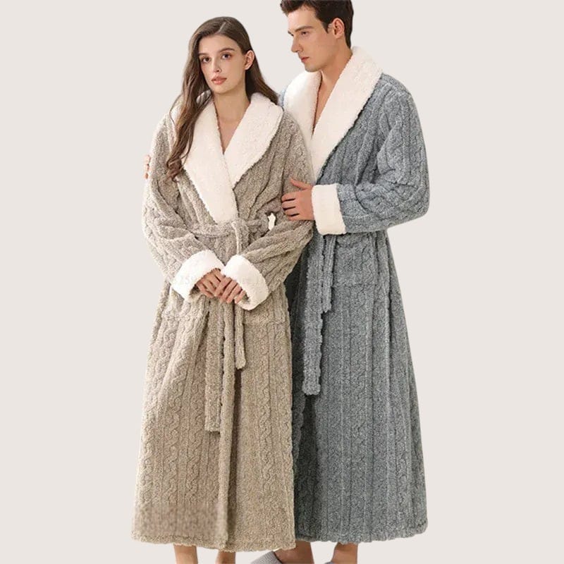Robe de Chambre Femme Polaire Cocooning