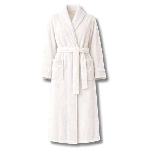 Robe de Chambre Femme Polaire Long Grande Taille