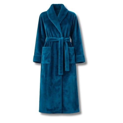 Robe de Chambre Femme Polaire Long Grande Taille