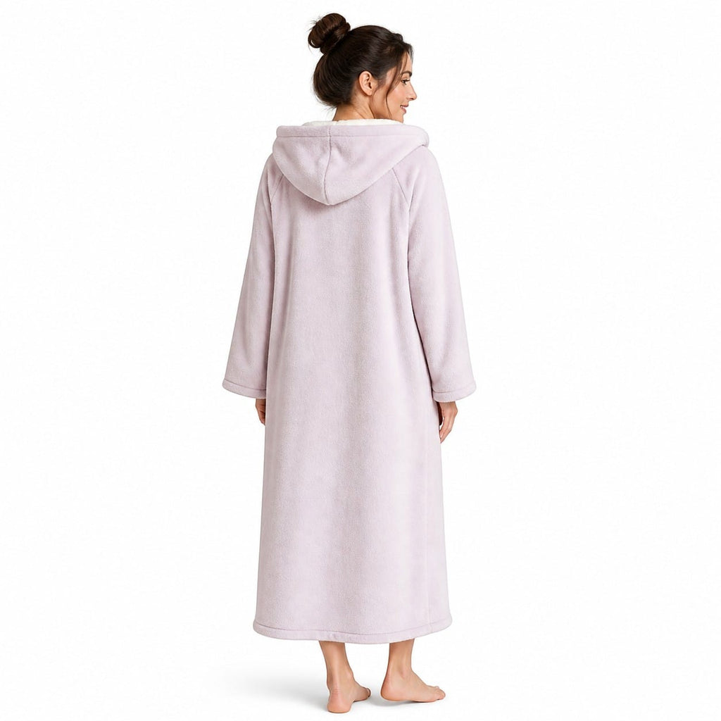 Robe de Chambre Femme Polaire Velours Épais