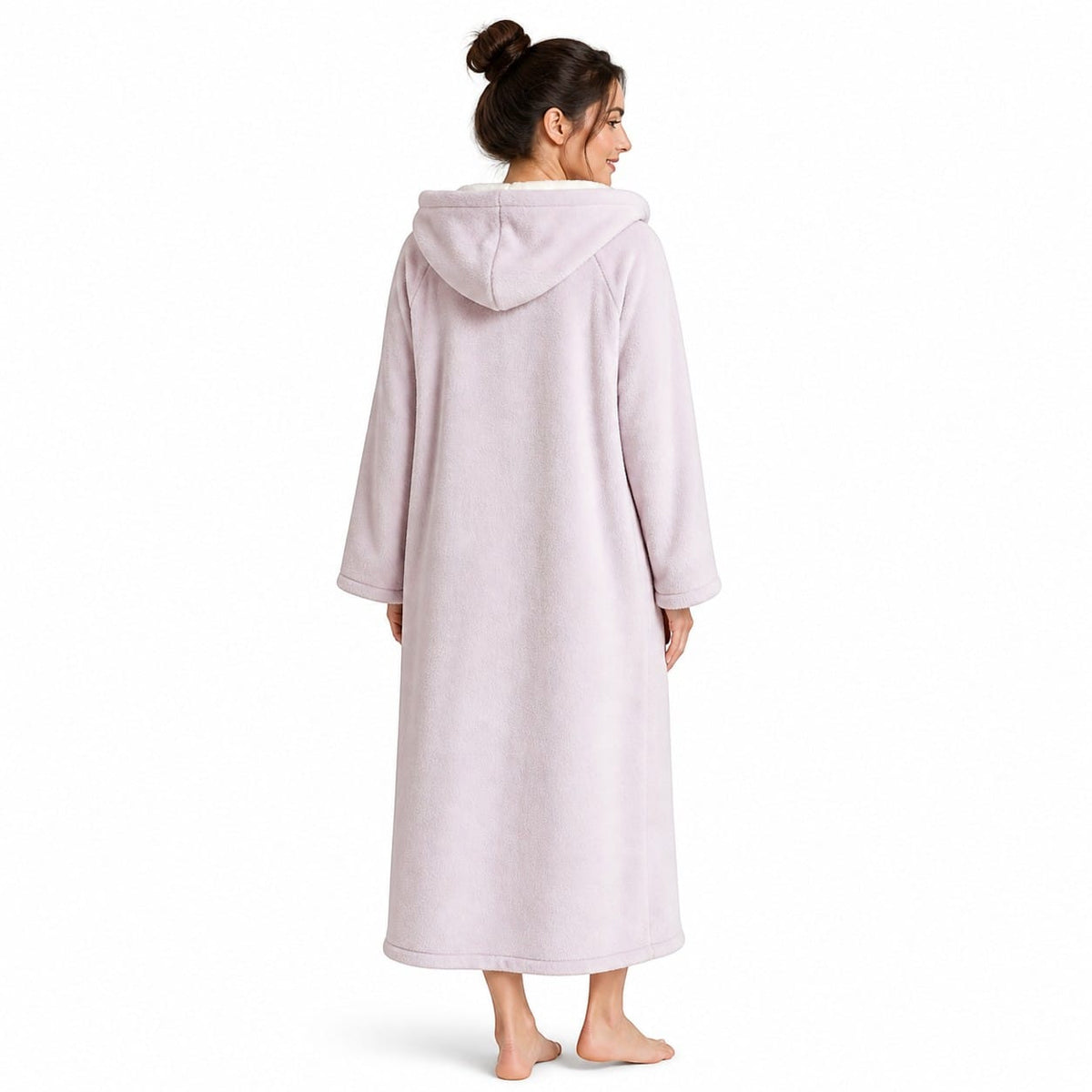 Robe de Chambre Femme Polaire Velours Épais