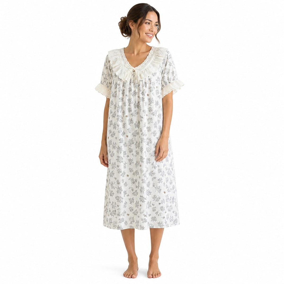 Robe de Chambre Femme Style Français