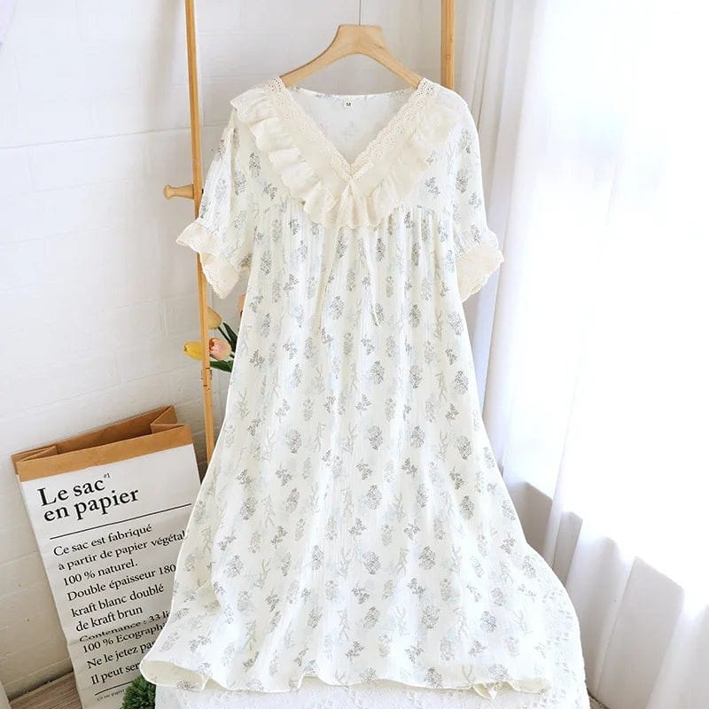 Robe de Chambre Femme Style Français