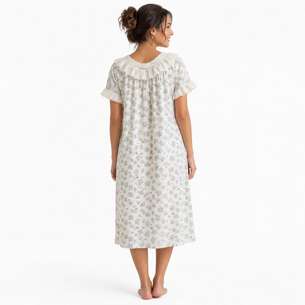 Robe de Chambre Femme Style Français