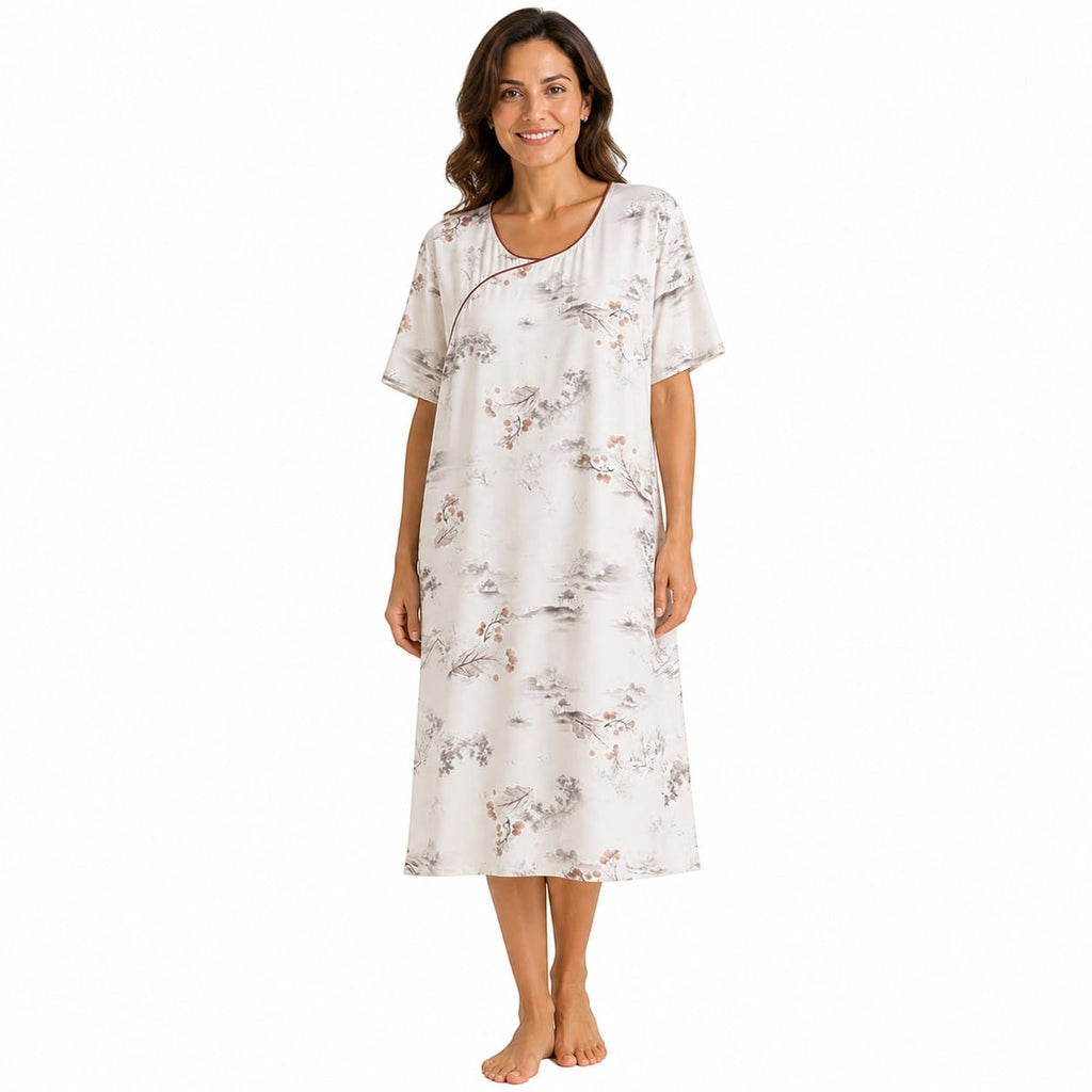 Robe de Chambre Femme Viscose Ethnique
