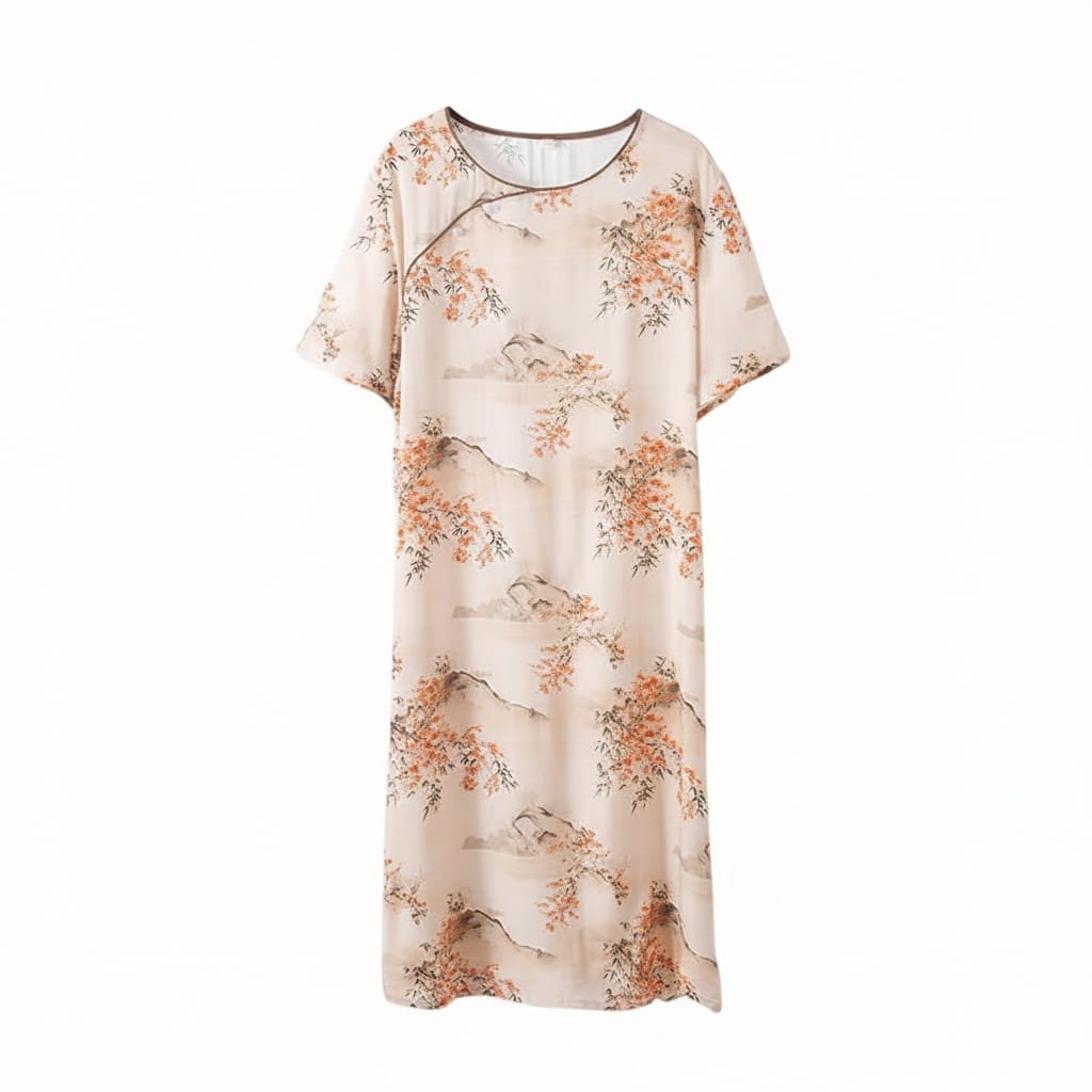 Robe de Chambre Femme Viscose Ethnique
