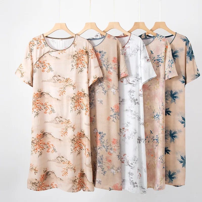Robe de Chambre Femme Viscose Ethnique