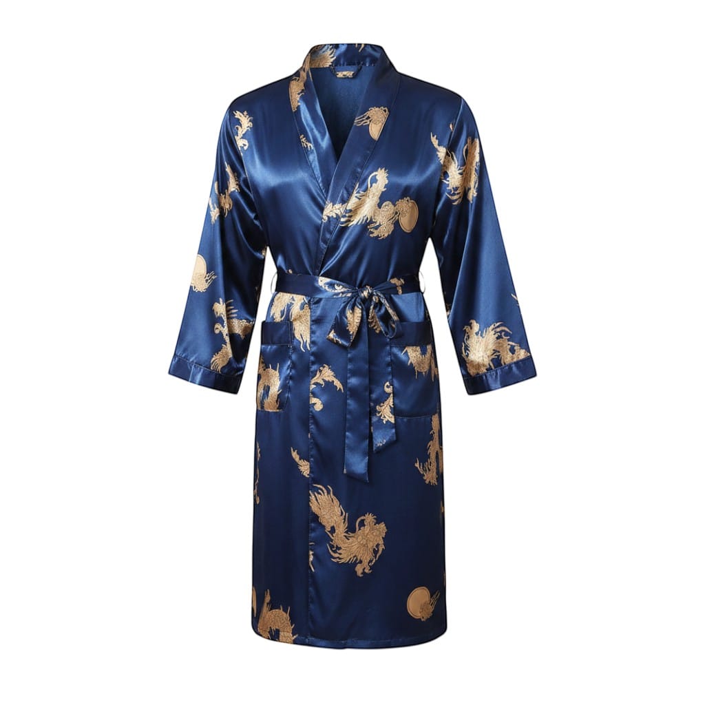Robe de Chambre Homme Luxe Ensemble Pantalon