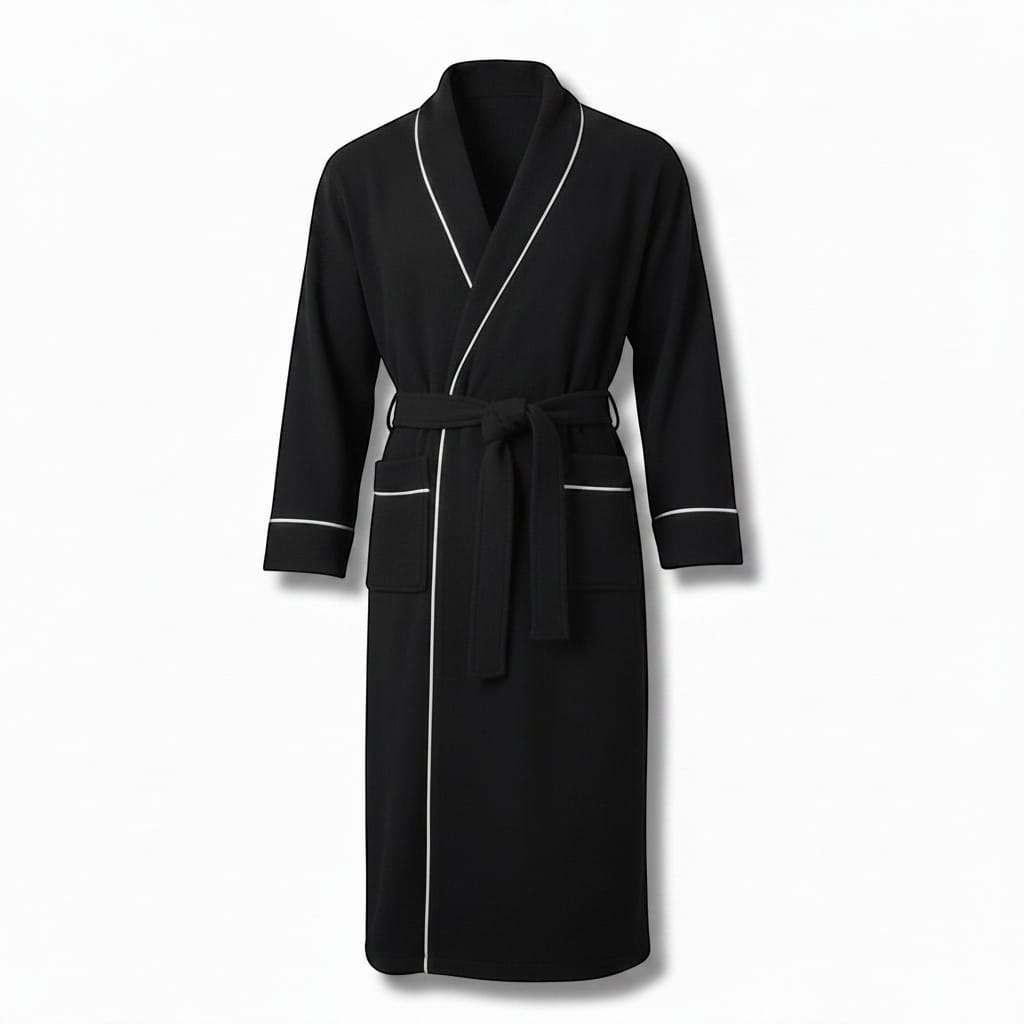 Robe de Chambre Homme Nid d’Abeille