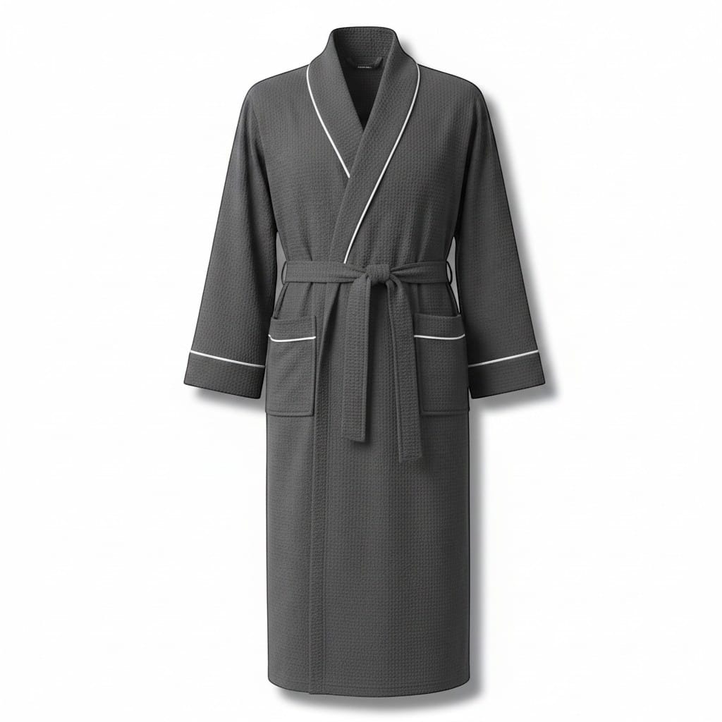 Robe de Chambre Homme Nid d’Abeille