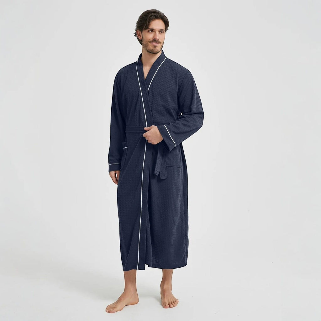 Robe de Chambre Homme Nid d’Abeille