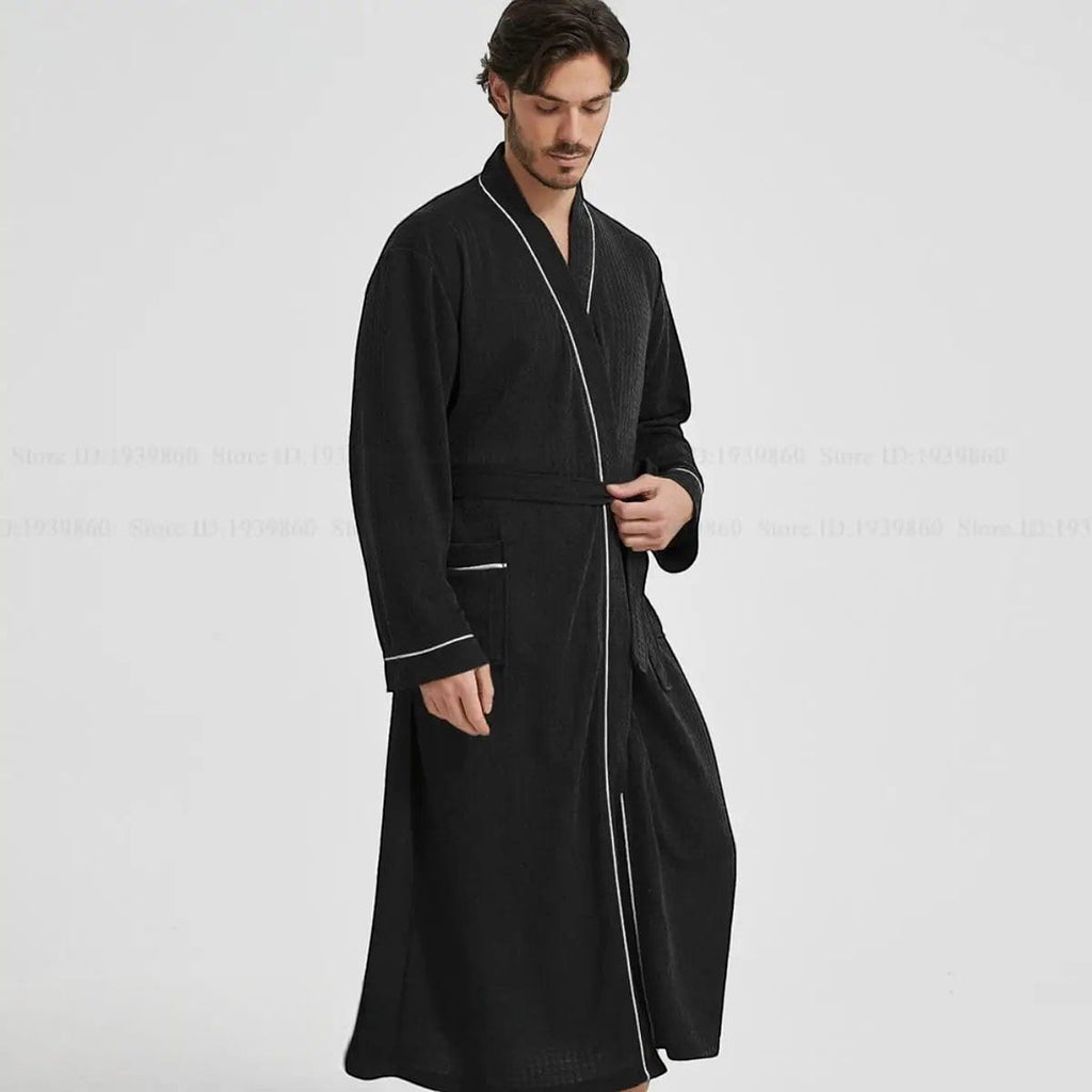 Robe de Chambre Homme Nid d’Abeille