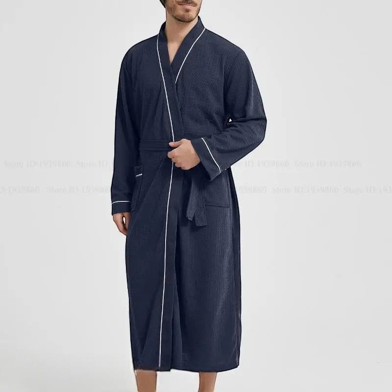 Robe de Chambre Homme Nid d’Abeille