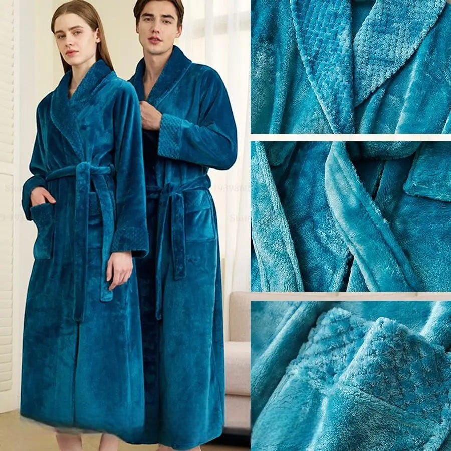 Robe de Chambre Homme Velours Long Grande Taille