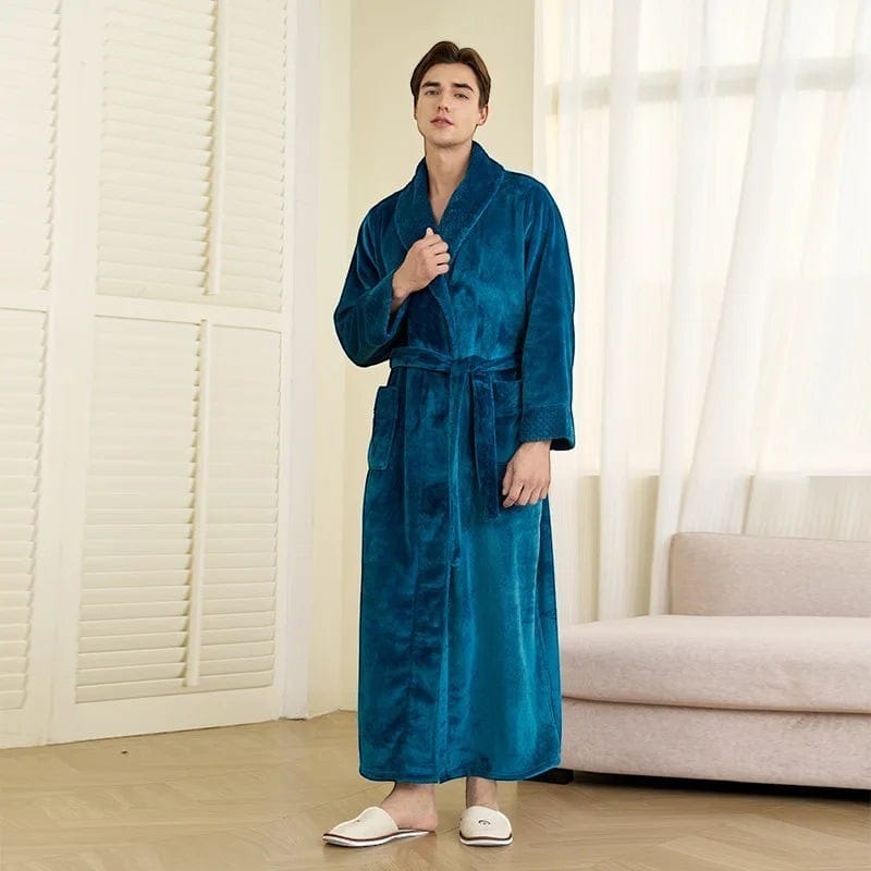 Robe de Chambre Homme Velours Long Grande Taille