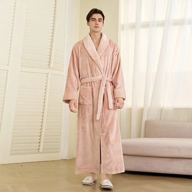 Robe de Chambre Homme Velours Long Grande Taille