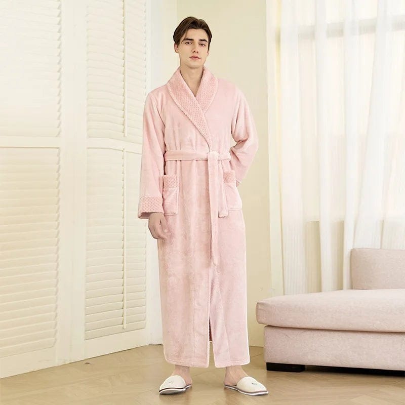 Robe de Chambre Homme Velours Long Grande Taille