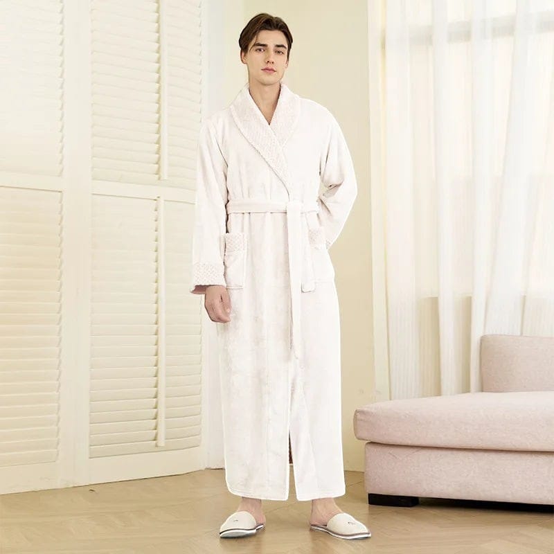 Robe de Chambre Homme Velours Long Grande Taille