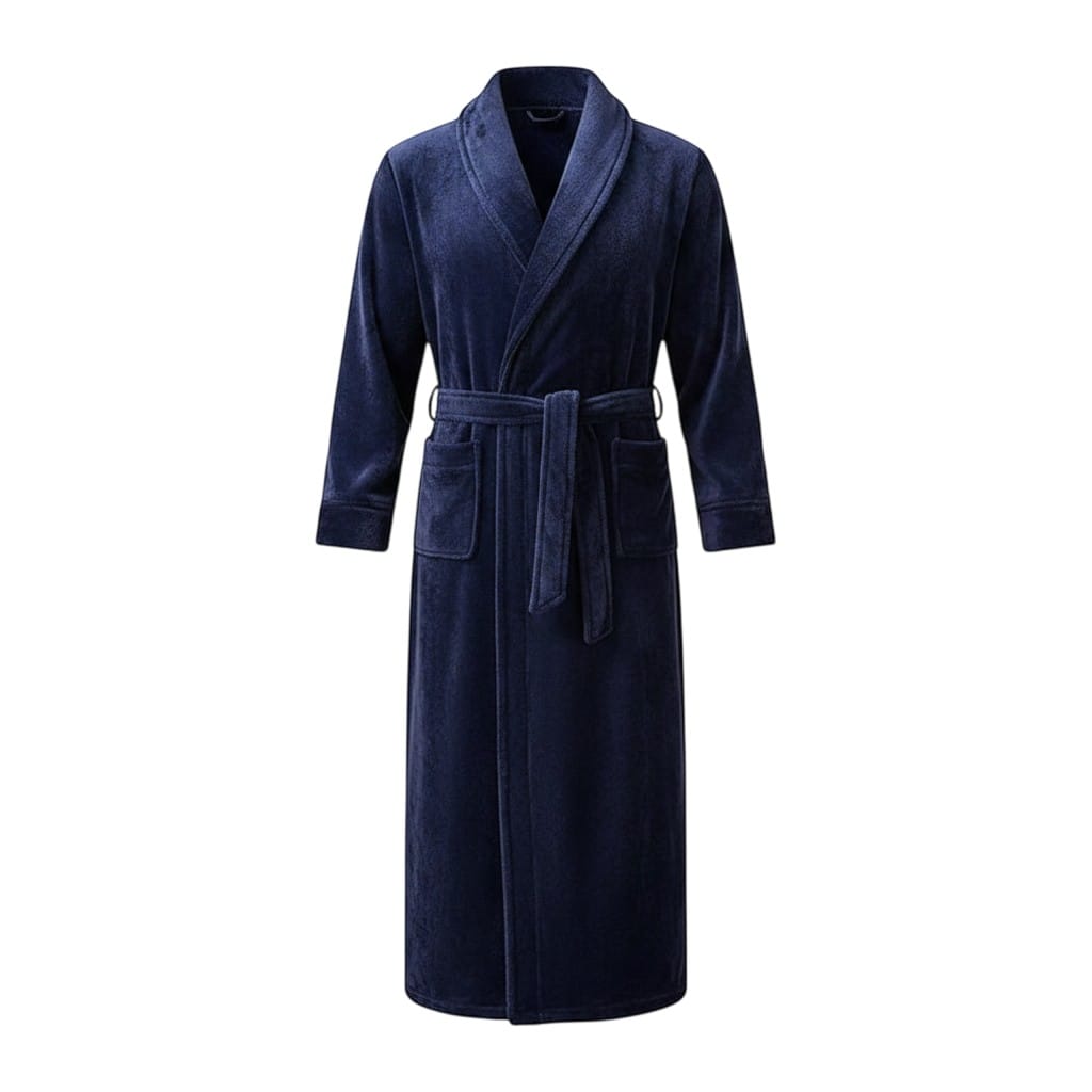 Robe de Chambre Homme Velours Long Grande Taille