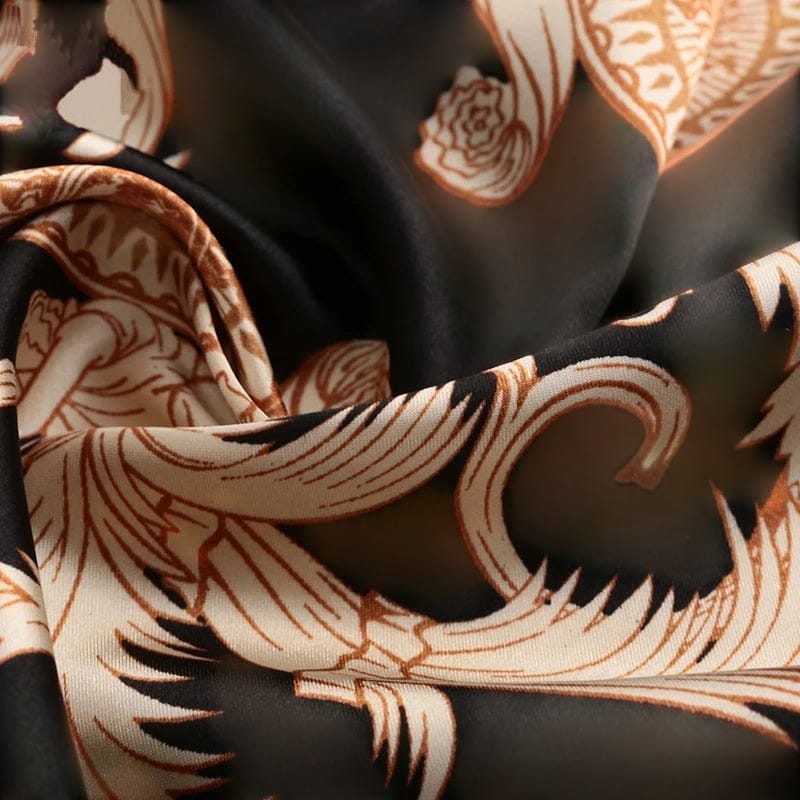 Robe de chambre Satin Homme Dragon